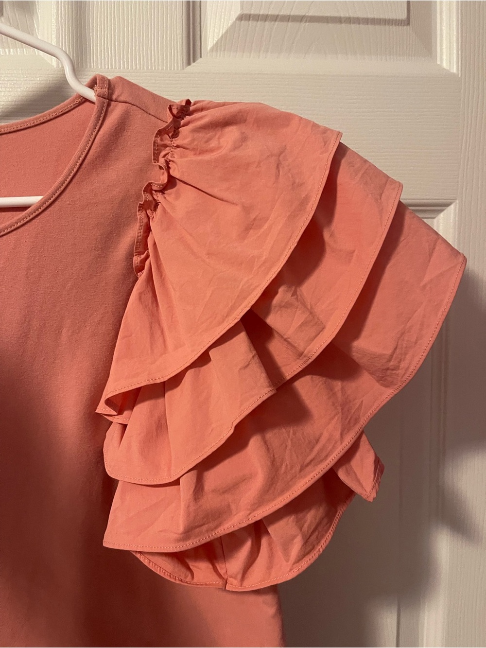 Marc New York Ruffle Sleeve Top - Picture 3 of 5